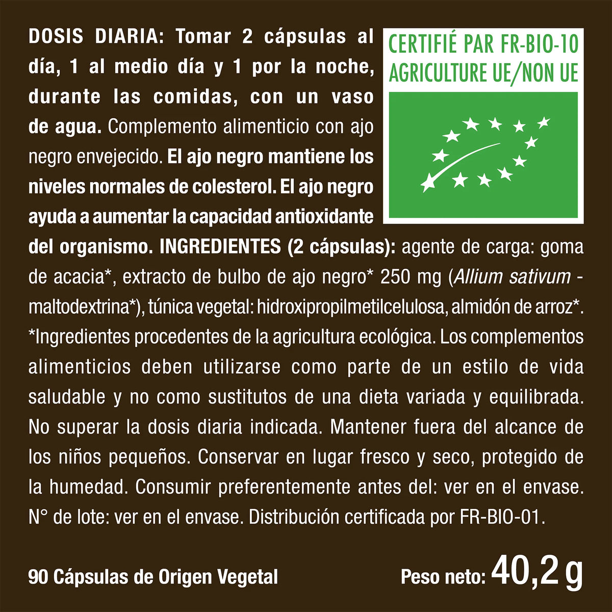 Ajo negro BIO
