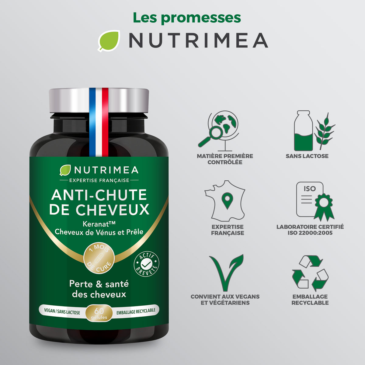 Anti chute de cheveux nutrimea
