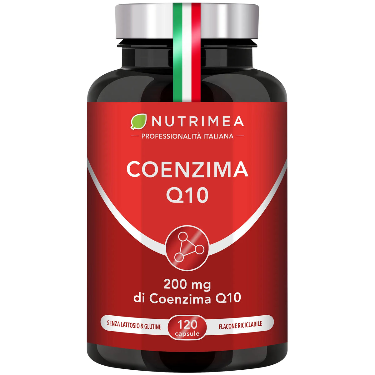Fondo bianco del Coenzima Q10