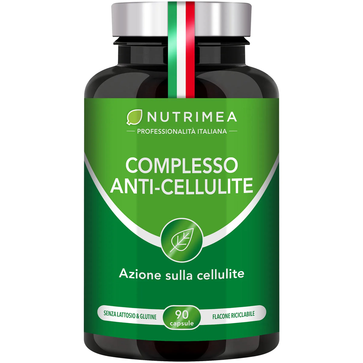 Fondo bianco del complesso anticellulite