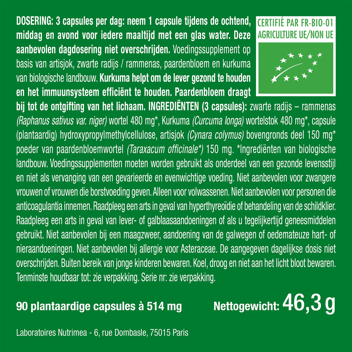 Biologisch Detox Complex