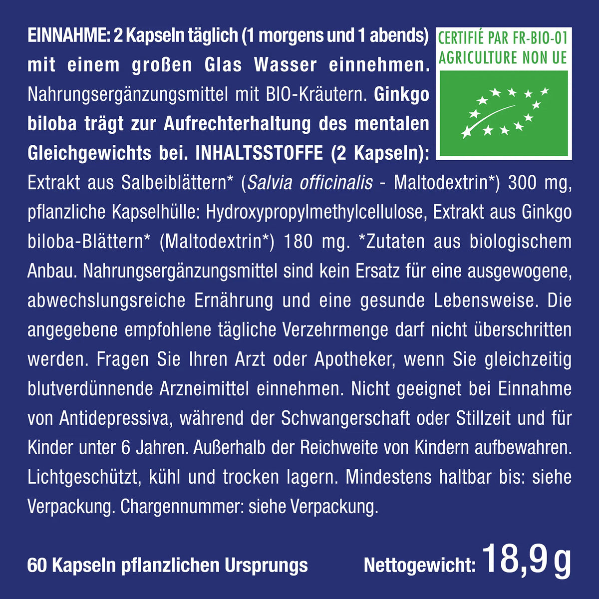 Ginkgo Biloba BIO