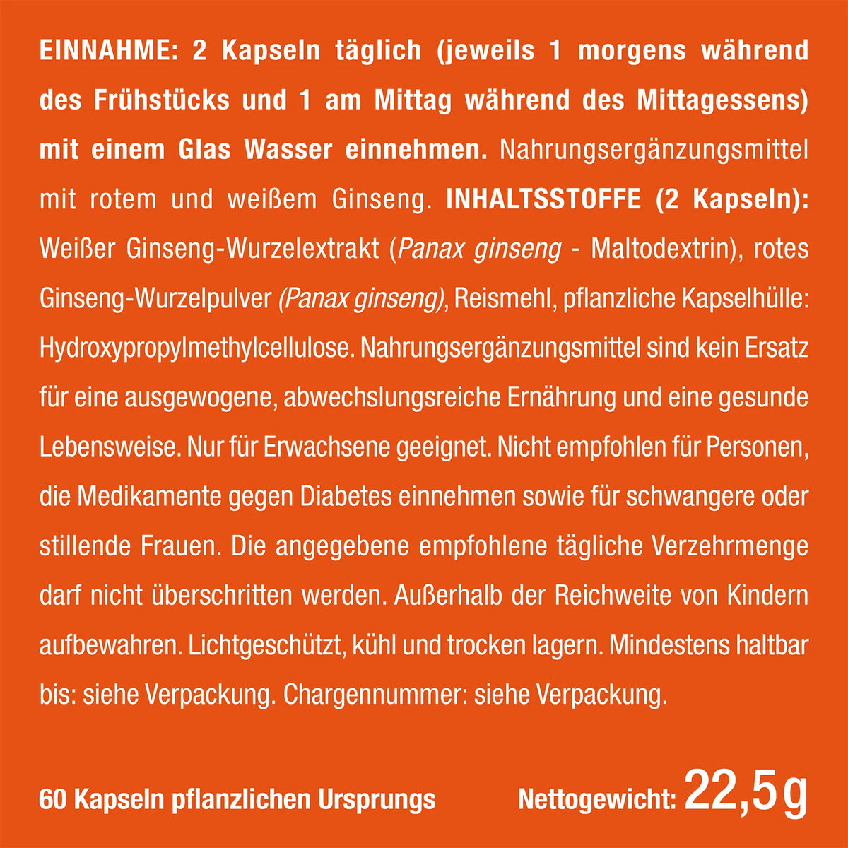 Panax Ginseng