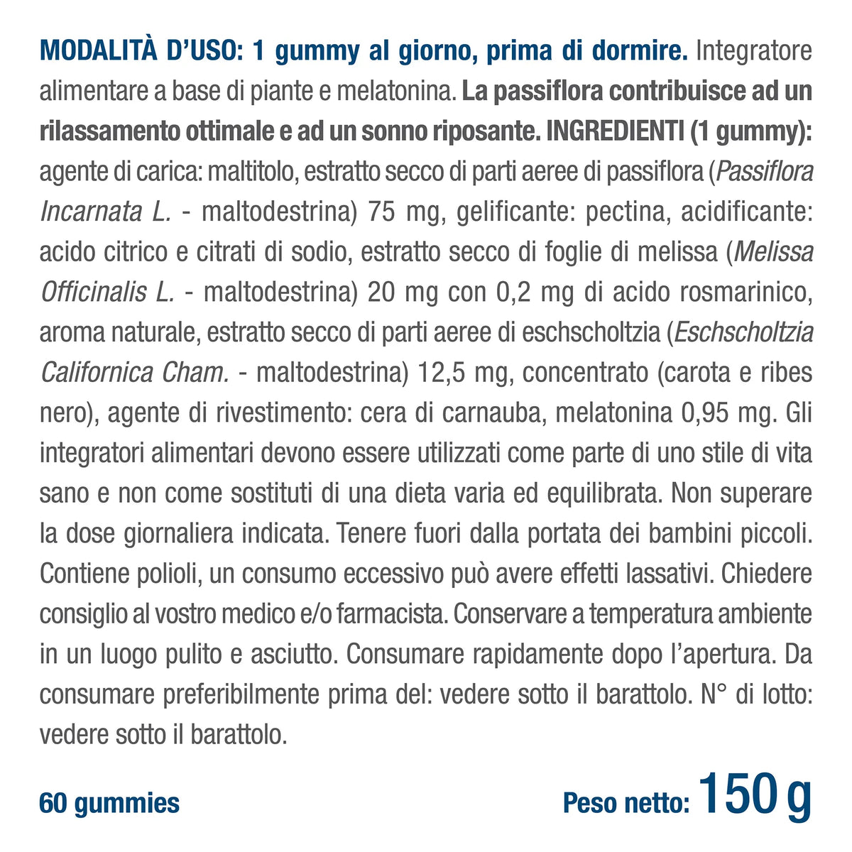 Gummies Sonno