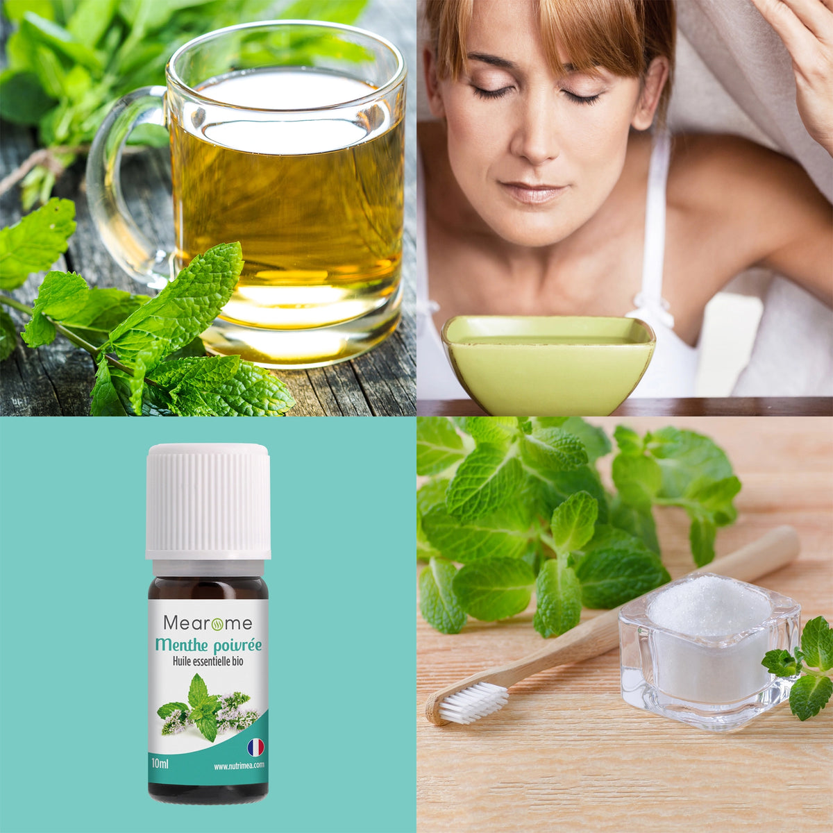 Huile essentielle Menthe Poivrée 10ml