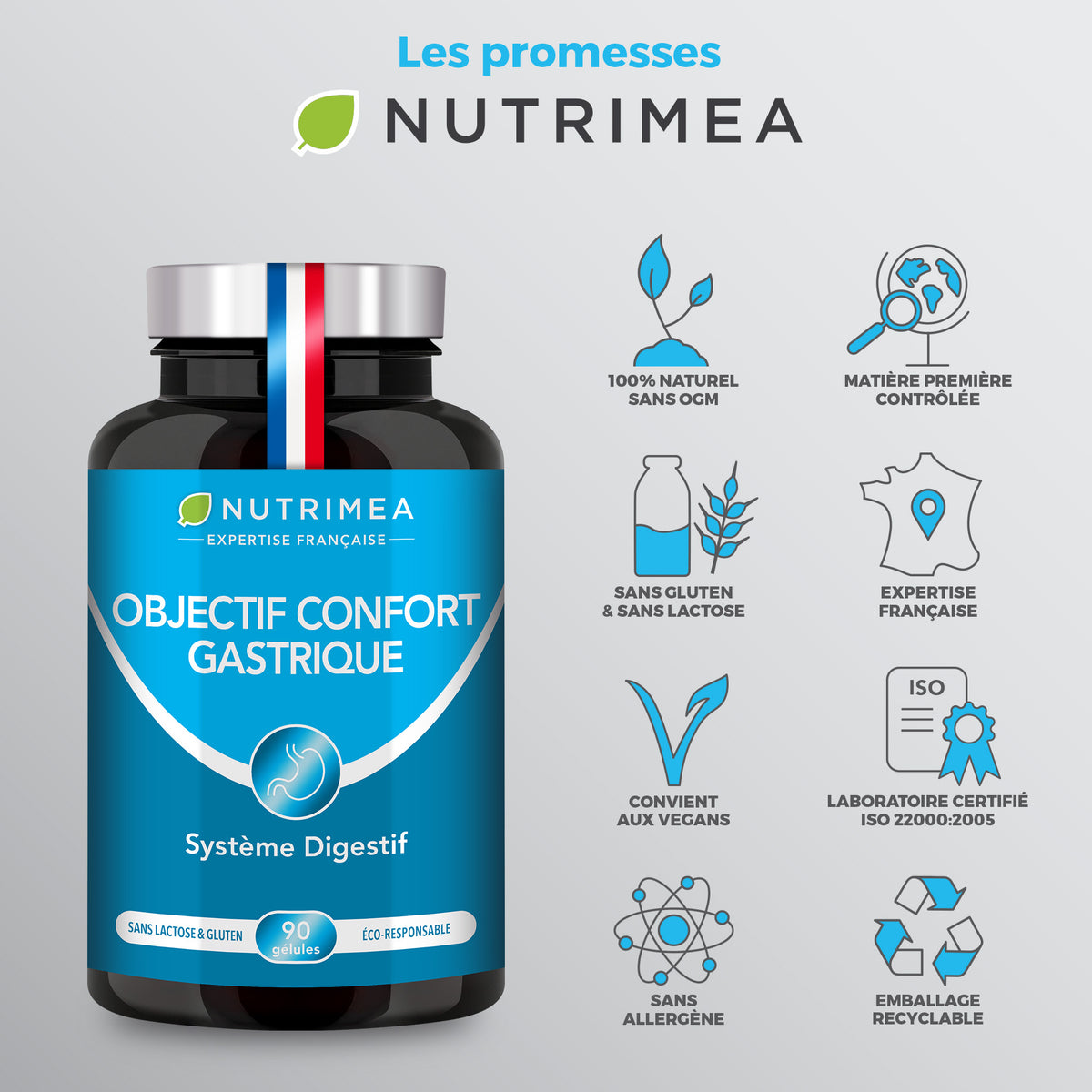 Gélules de Objectif Confort Gastrique