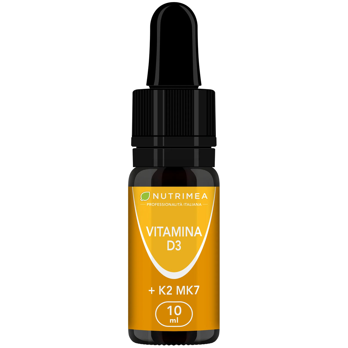 Fondo bianco del Vitamina D3 con K2