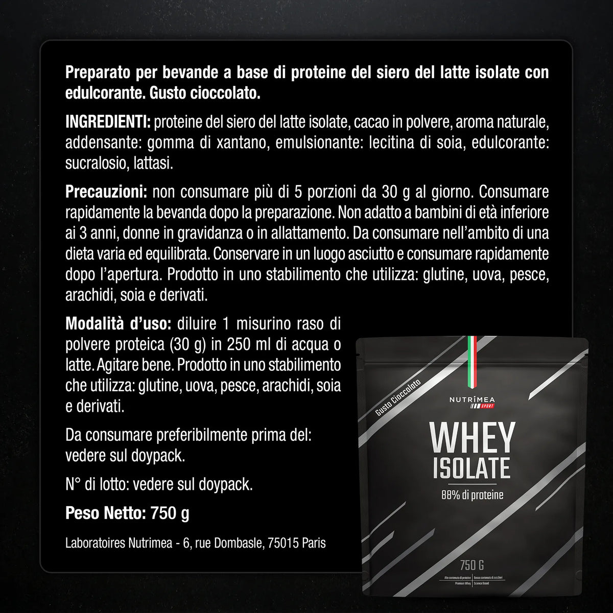 Benefici e controindicazioni dei Whey gusto cioccolata