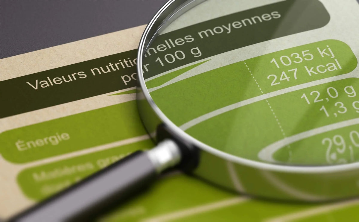 Lire étiquette complément Nutrimea