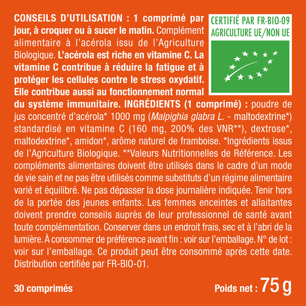 Bienfaits et contre indications pour Acérola
