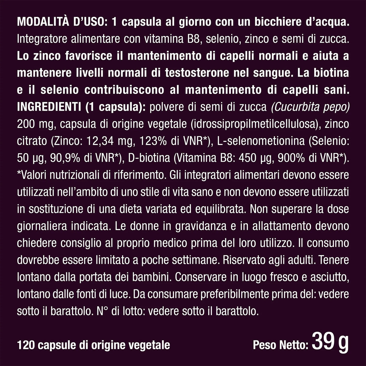 Biotina Pro Men