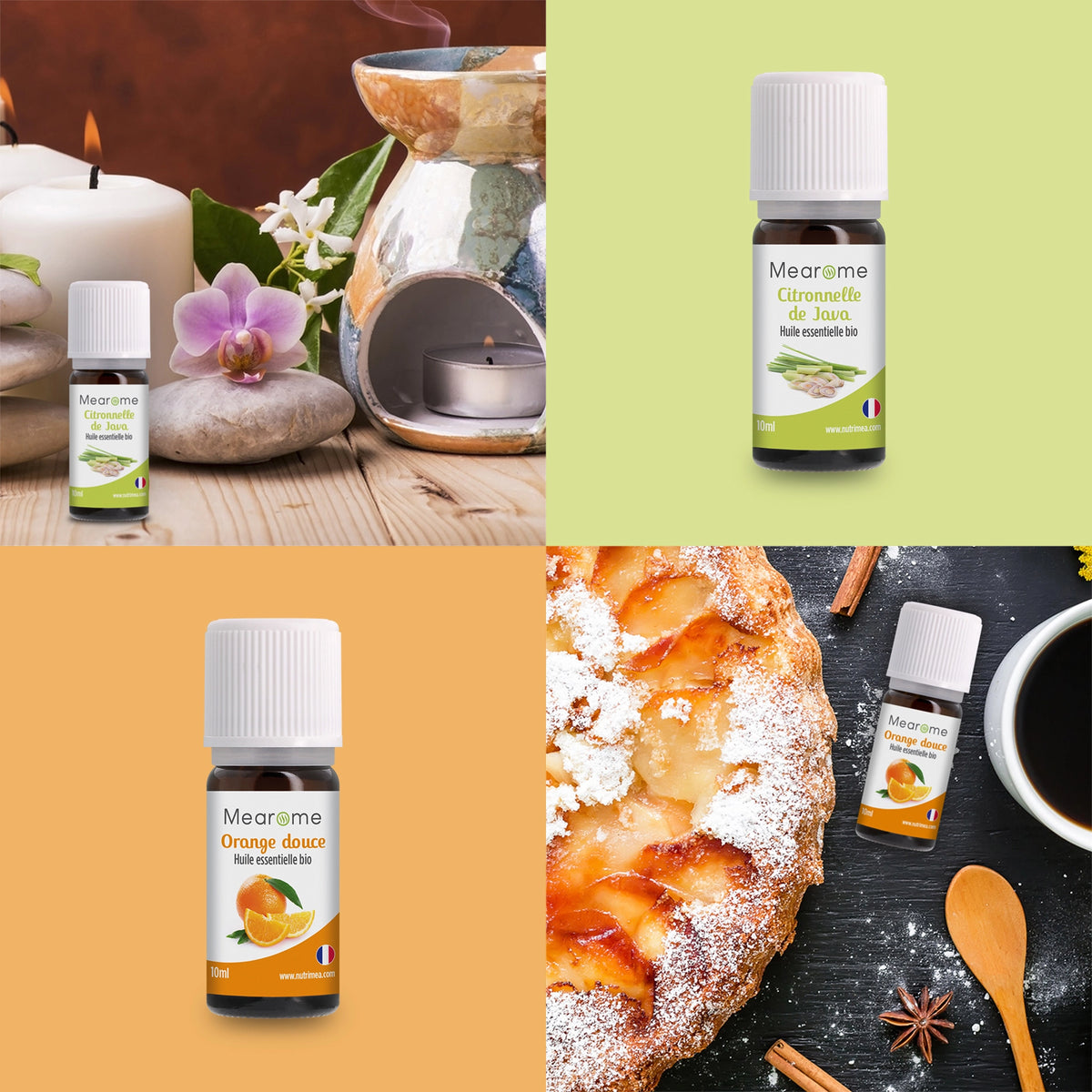 Coffret Plénitude - 8 Huiles Essentielles BIO