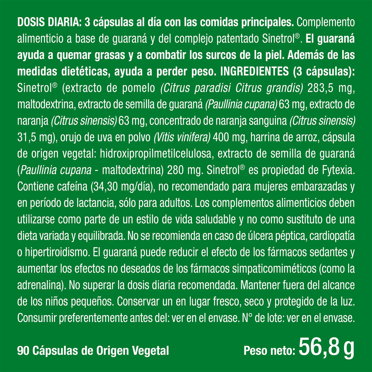 Complejo anti-celulítico