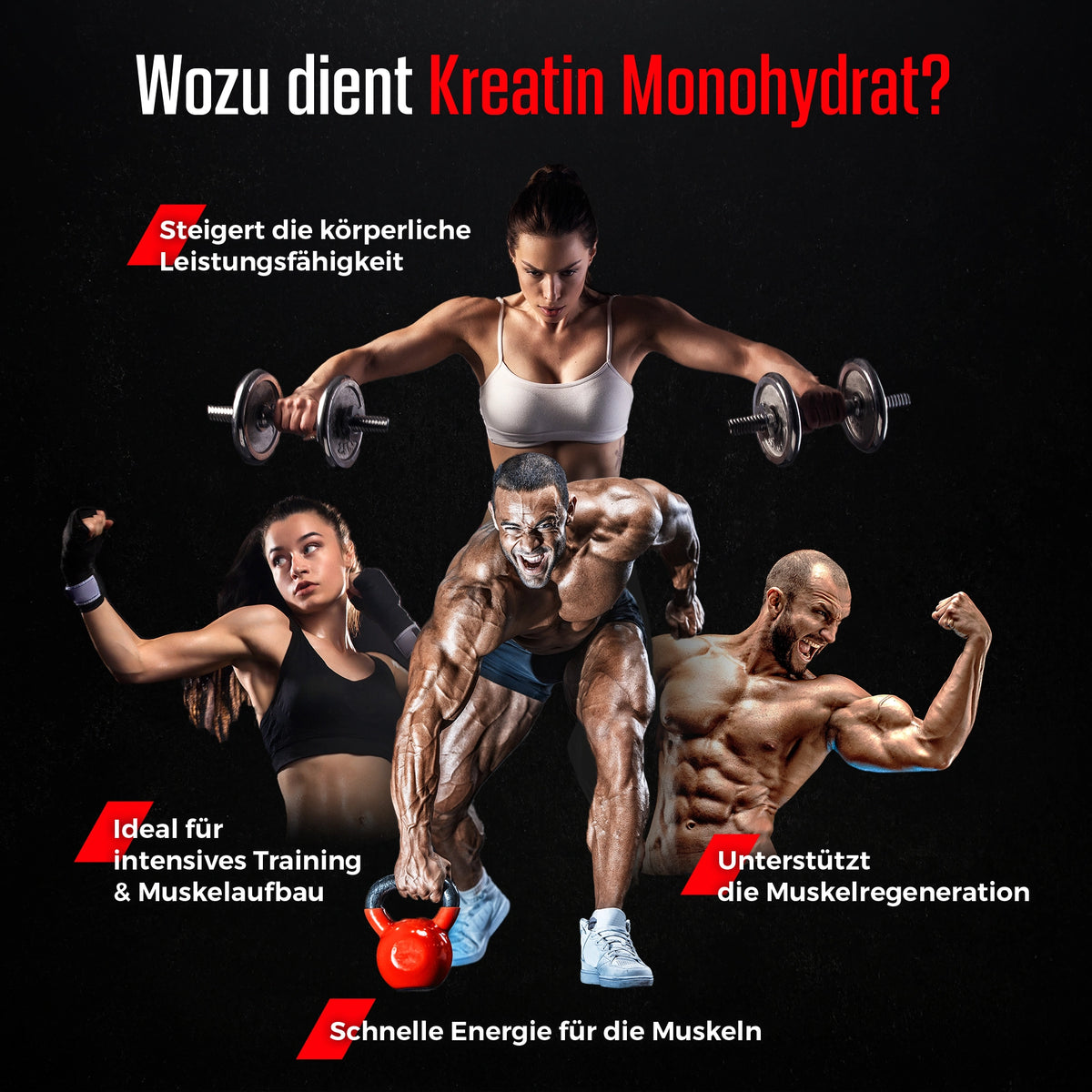 Kreatinmonohydrat Creapure® - Pulver