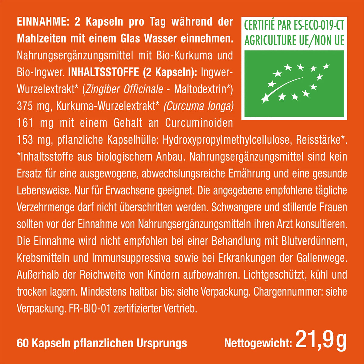 Kurkuma & Ingwer BIO