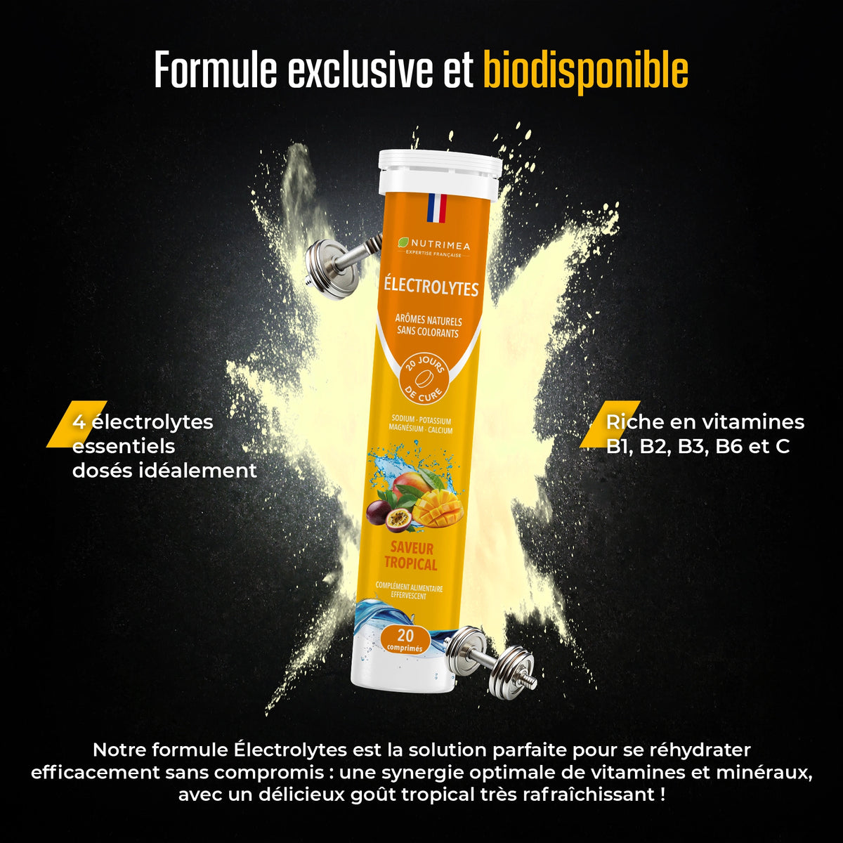 Formule Electrolytes effervescents