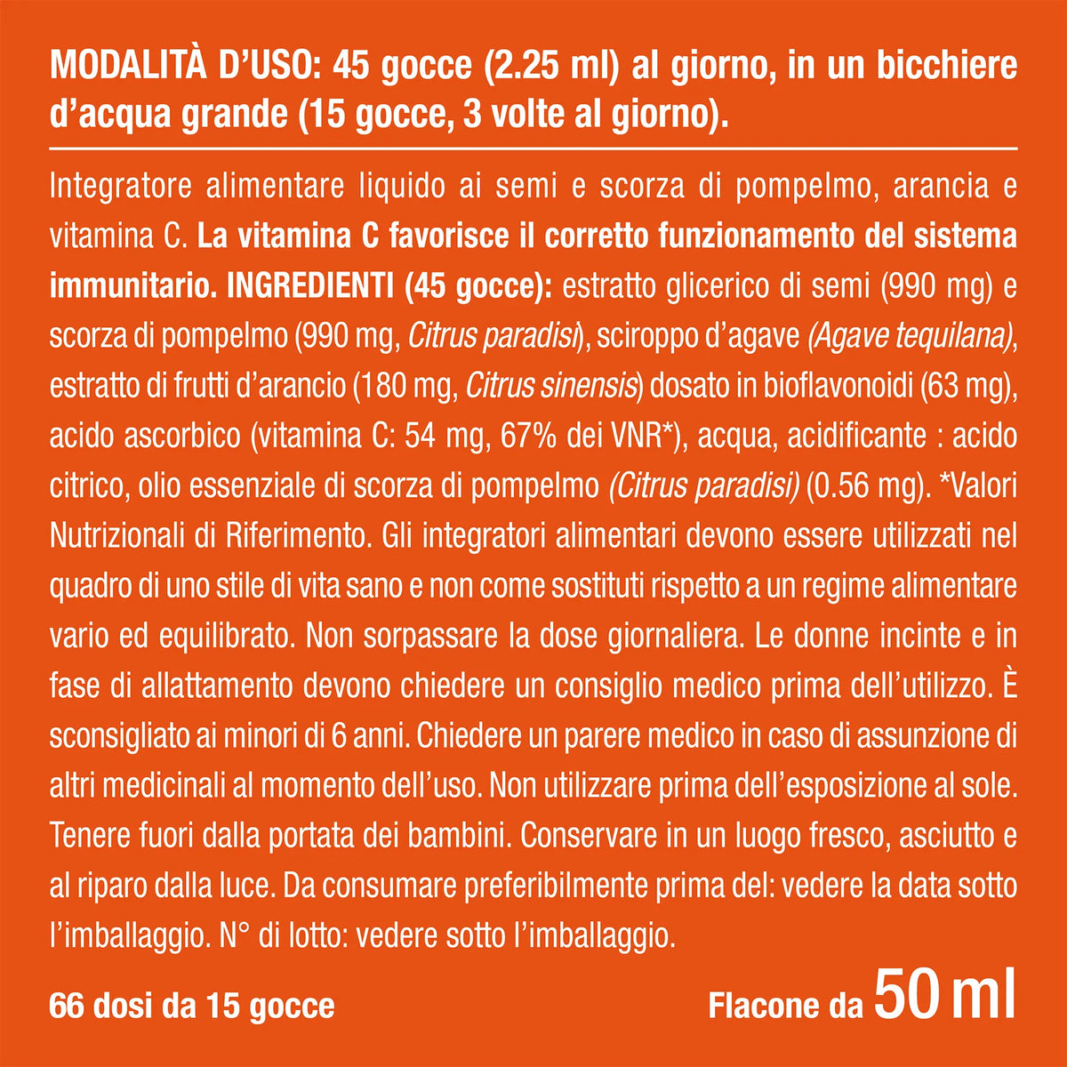 Estratto di Semi di Pompelmo