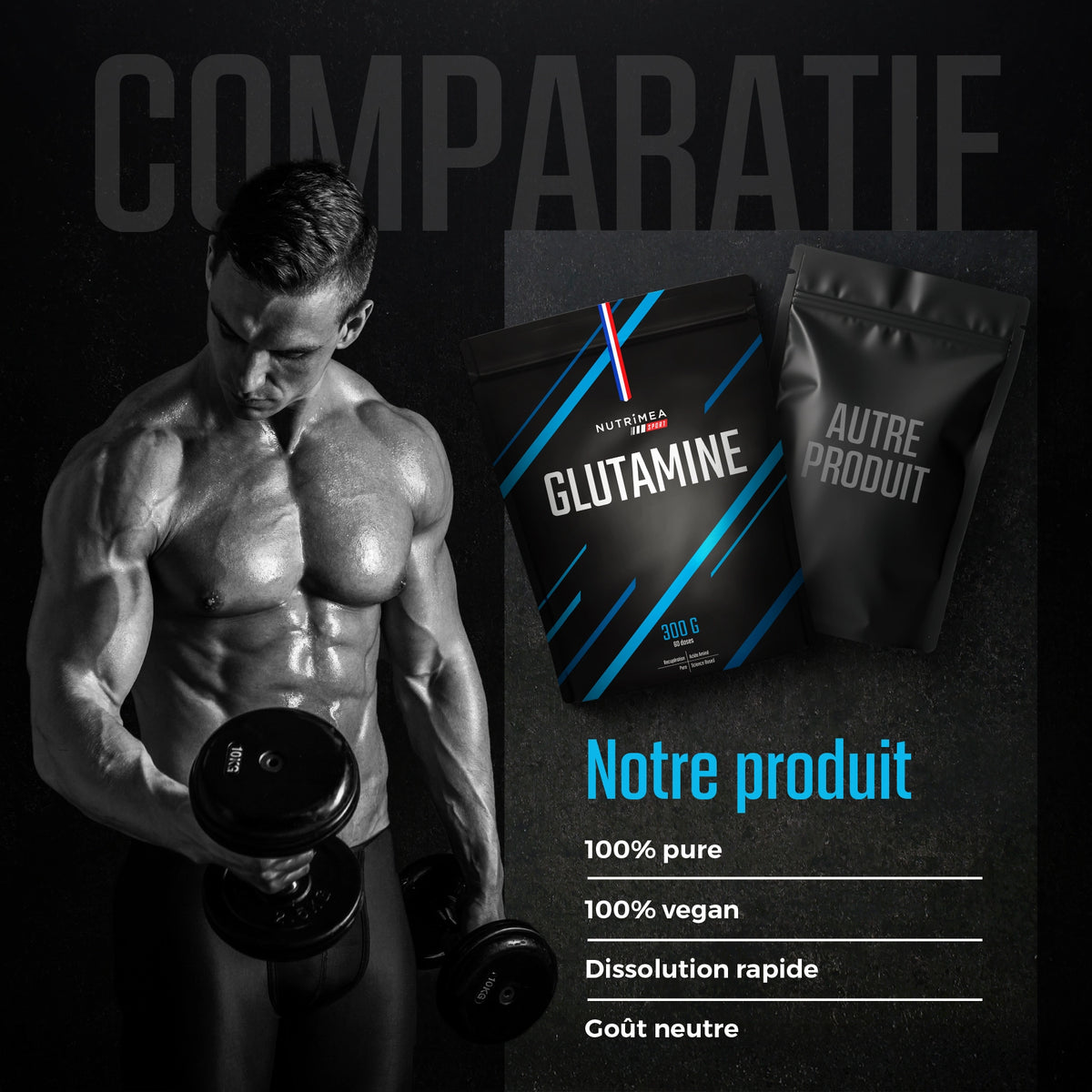Comparatif Glutamine