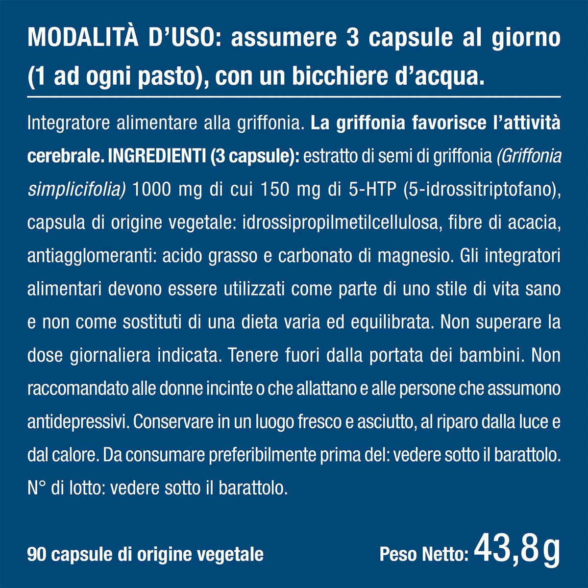 Griffonia Simplicifolia - 5HTP