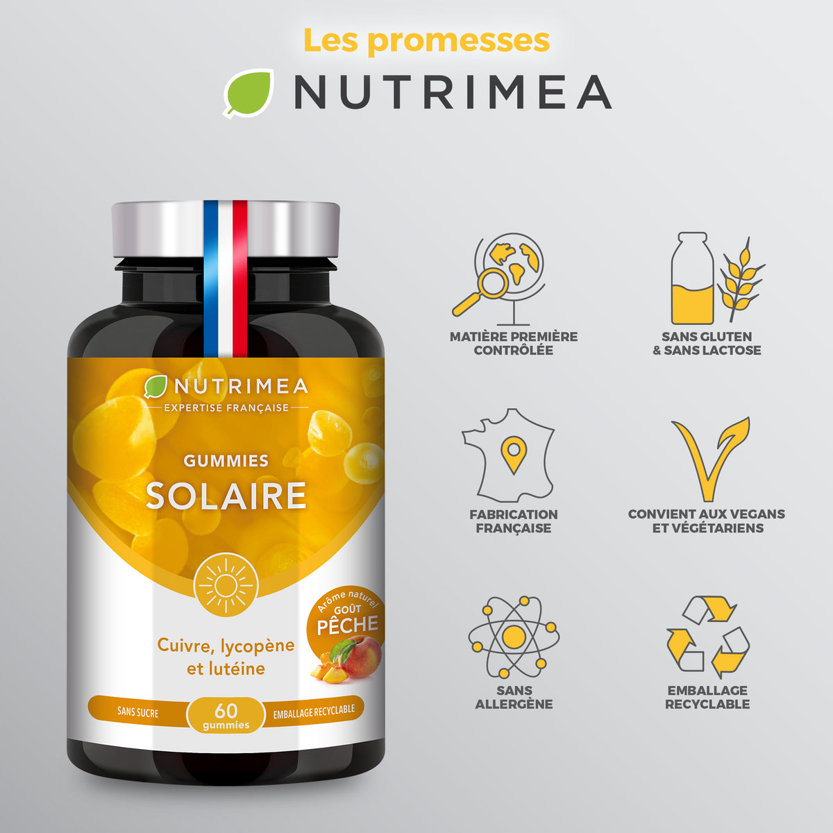 Gélules de Gummies Bronzage - Soleil