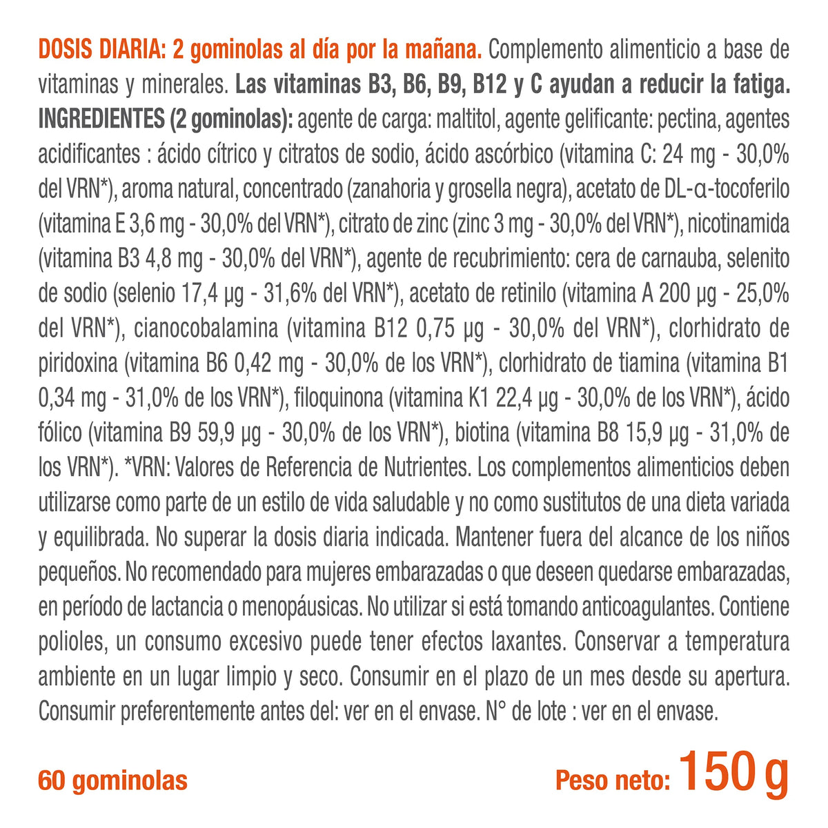 Gominolas Vitalidad
