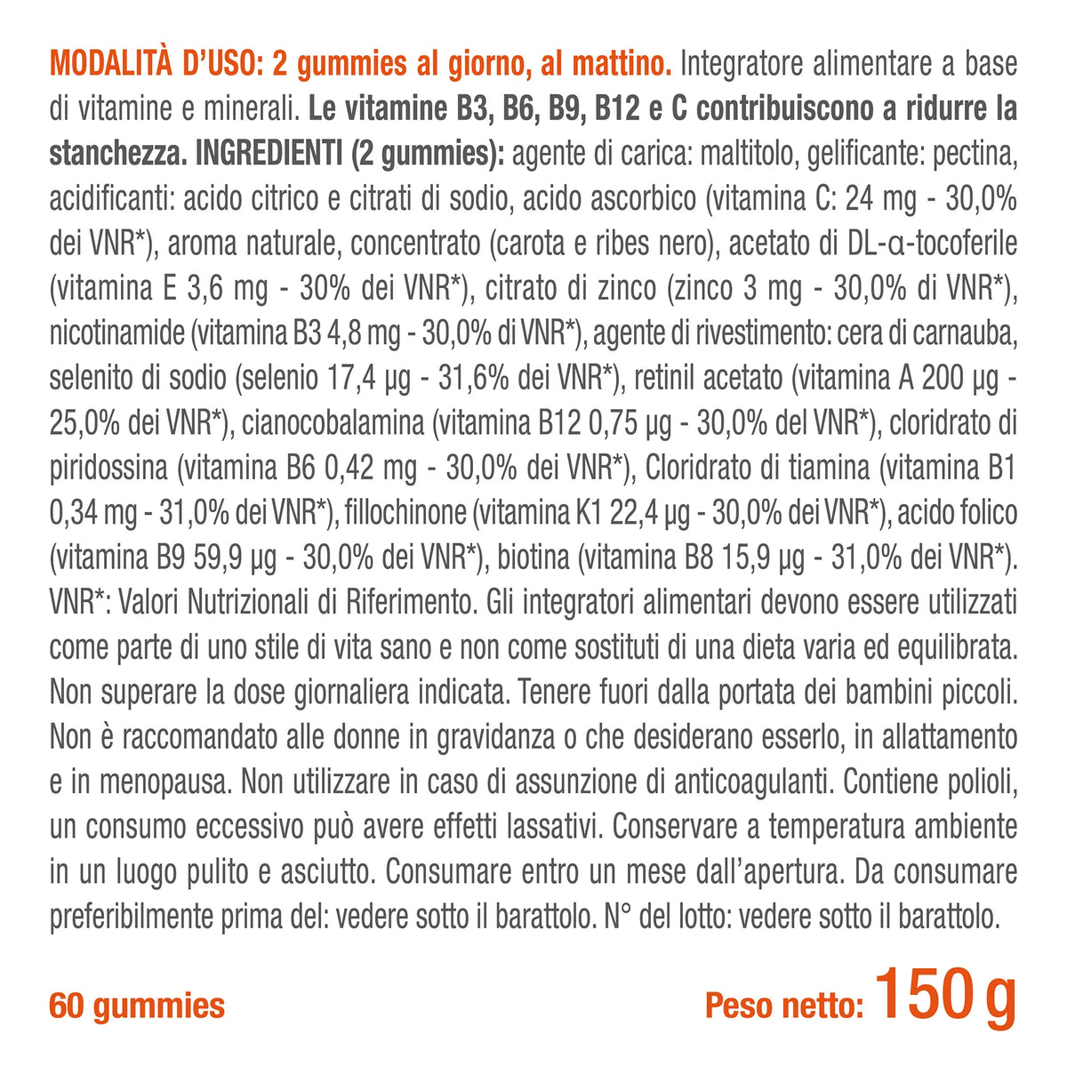 Gummies Vitalità