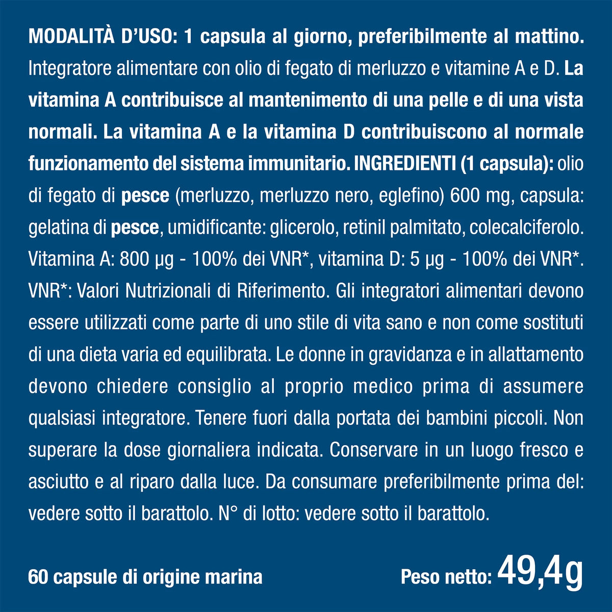 Olio di Fegato di Merluzzo