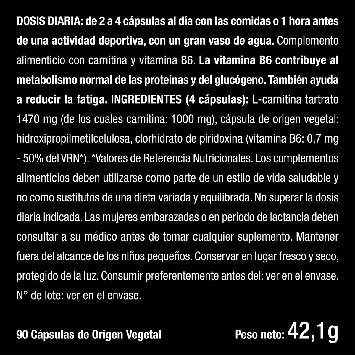 L- Carnitina