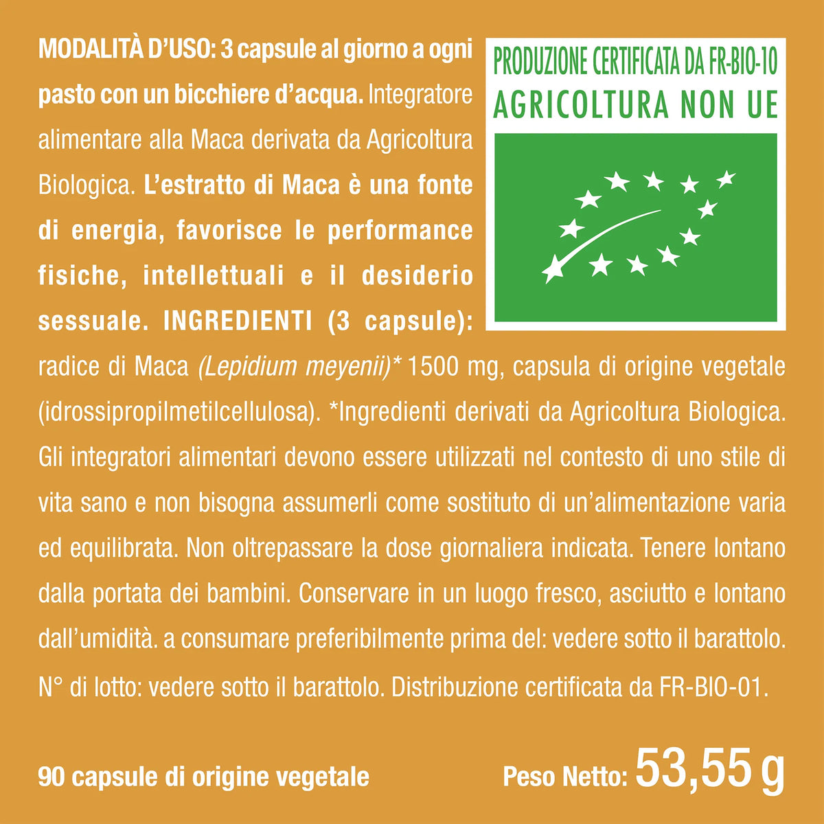 Maca Biologica