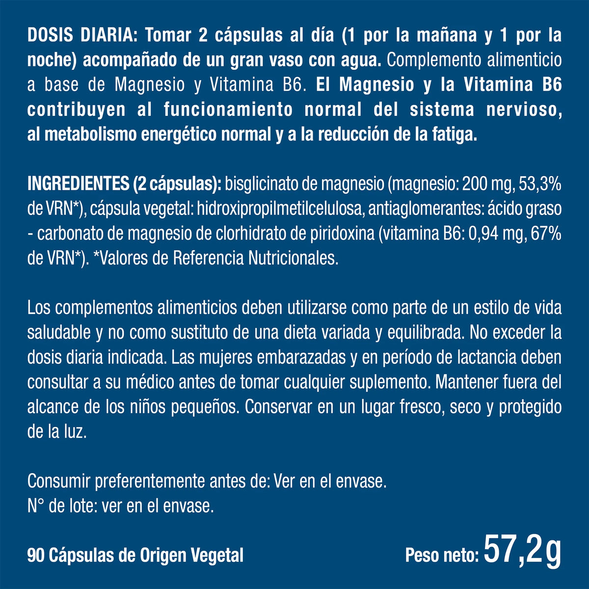 Bisglicinato de Magnesio