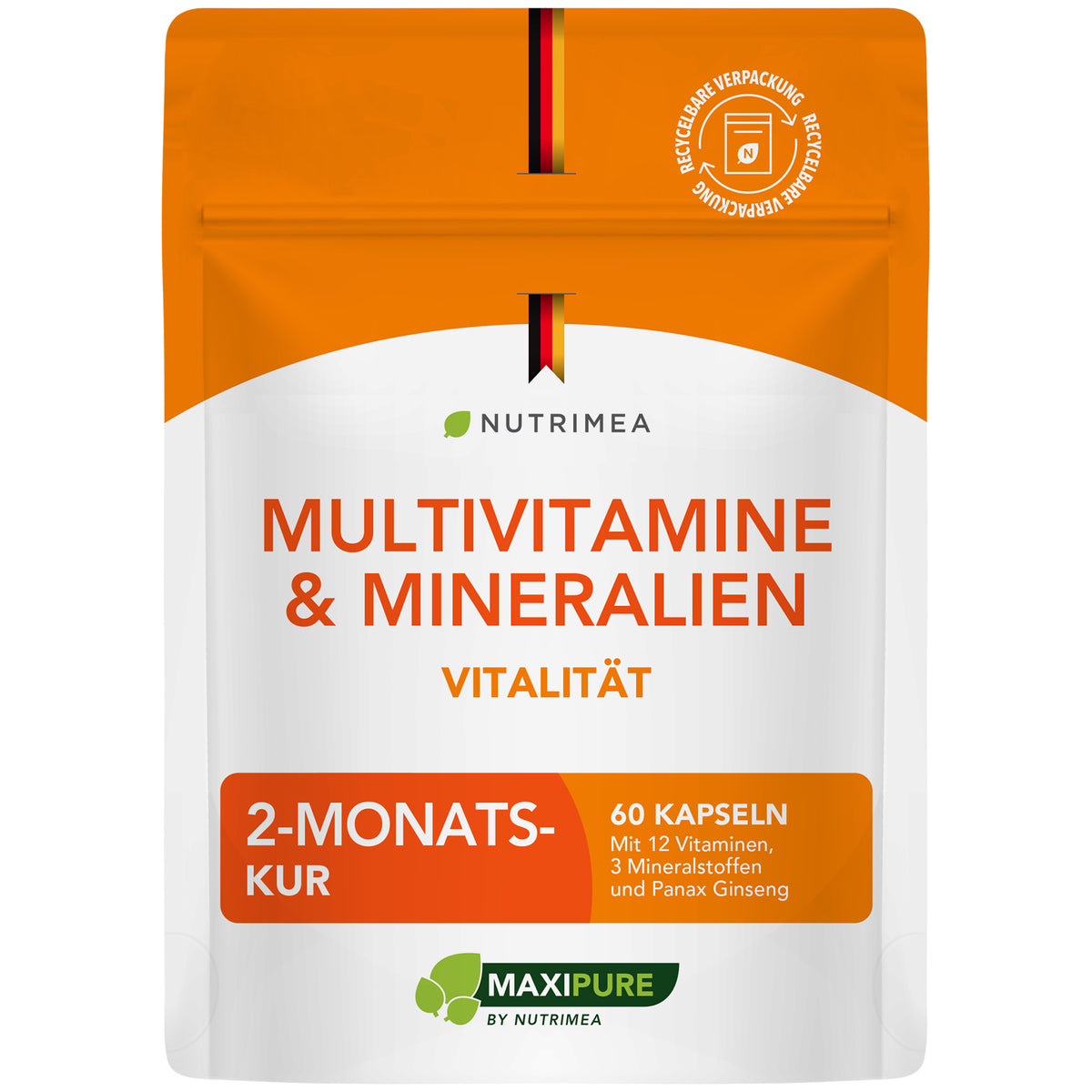 Multivitamine und Mineralstoffe maxipure