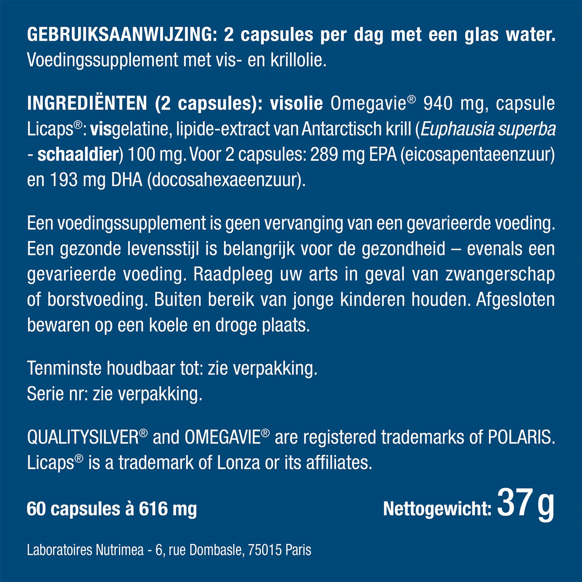 Omega3 + Krill
