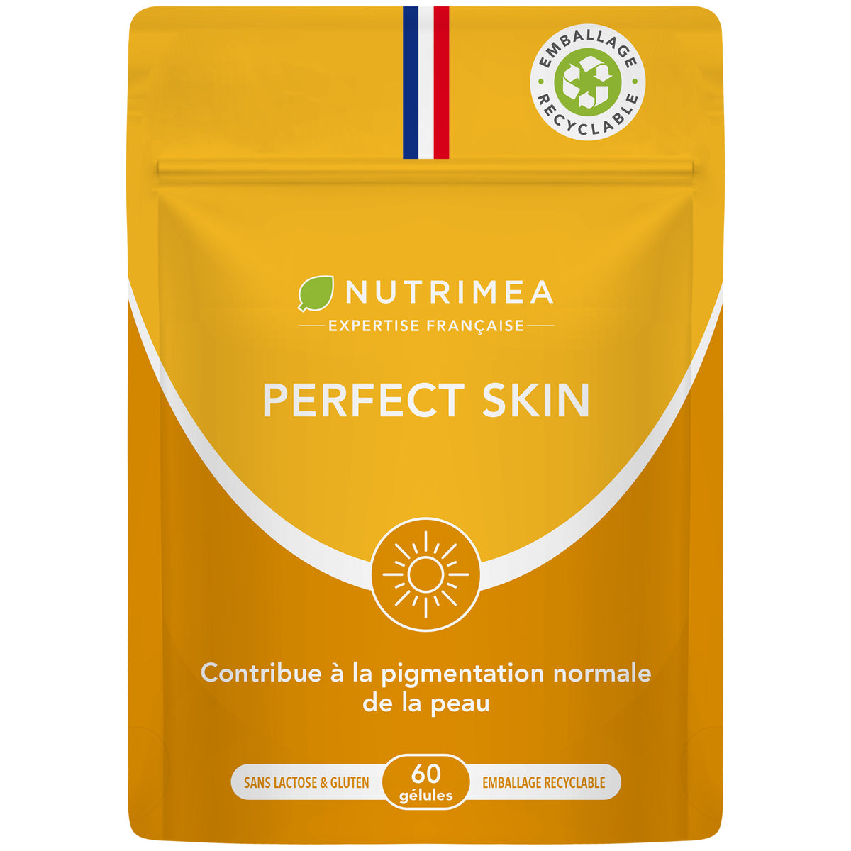 Fond blanc du Perfect Skin