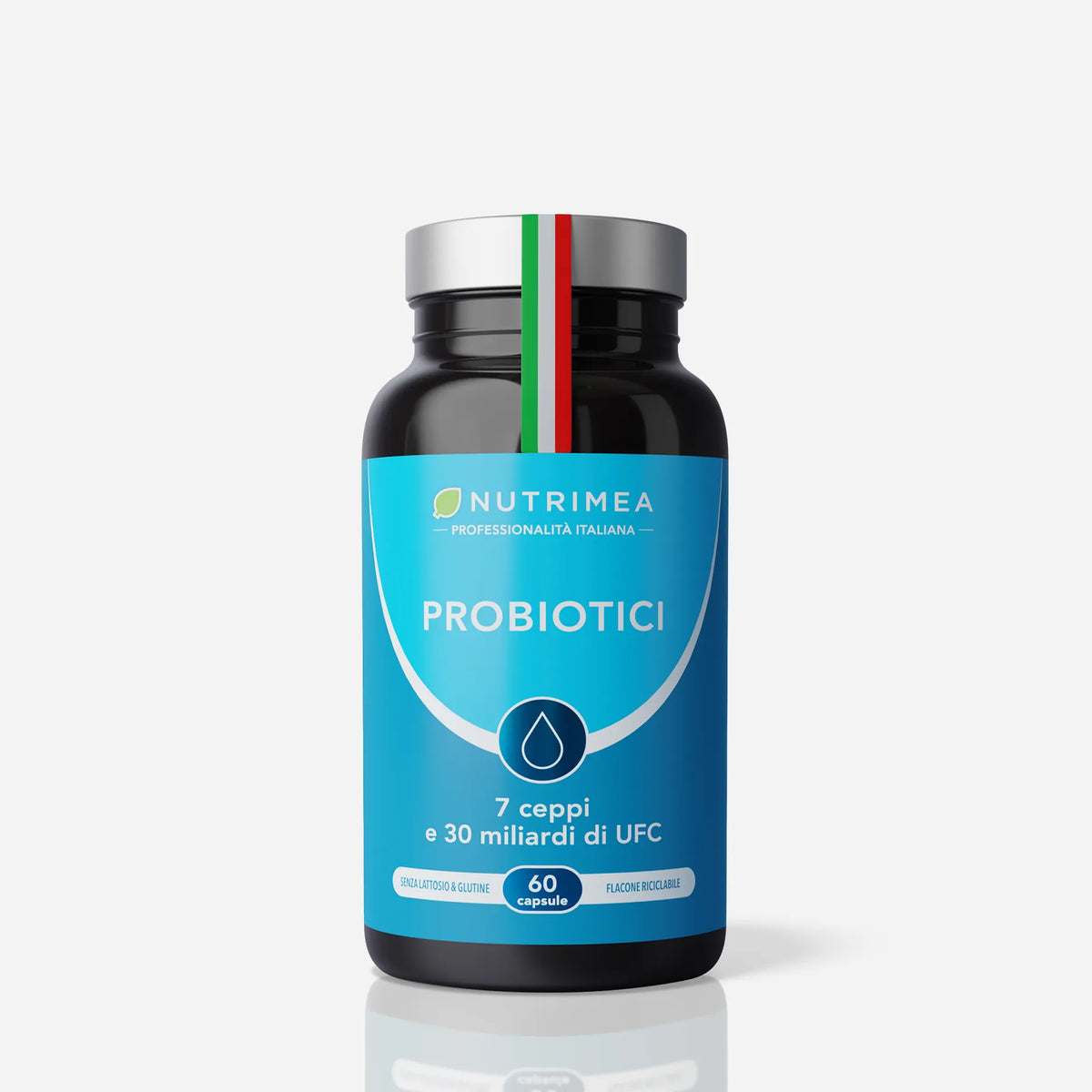 Integratore alimentare di probiotici, 7 ceppi batterici