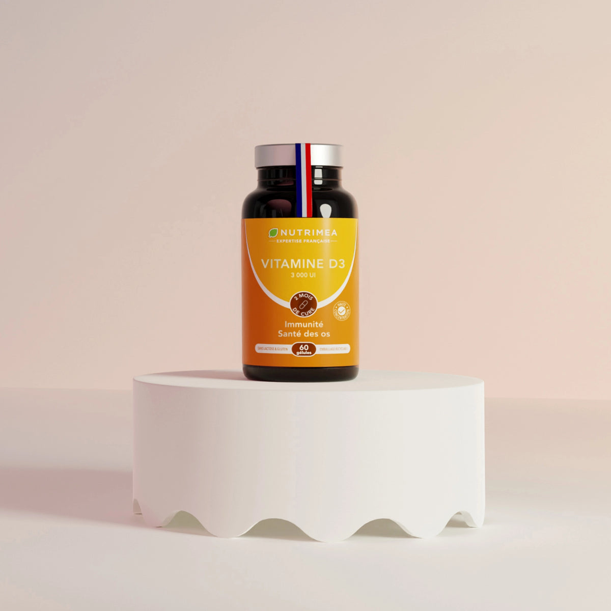 Vitamine D3 gélules en complément alimentaire