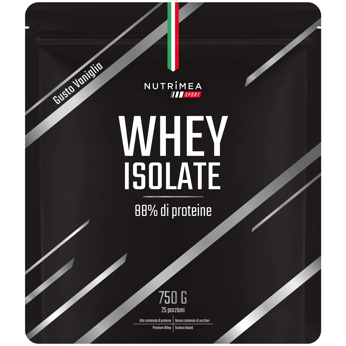 Fondo bianco de Whey gusto vaniglia